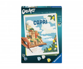 Ravensburger 25893 - Рисувателна галерия CreArt - Остров Капри, Италия