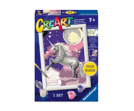 Ravensburger 25914 - Рисувателна галерия CreArt - Еднорог