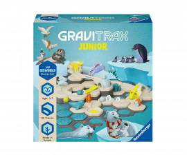 Ravensburger 27060 - Настолна игра GraviTrax Junior - Стартов комплект: Лед