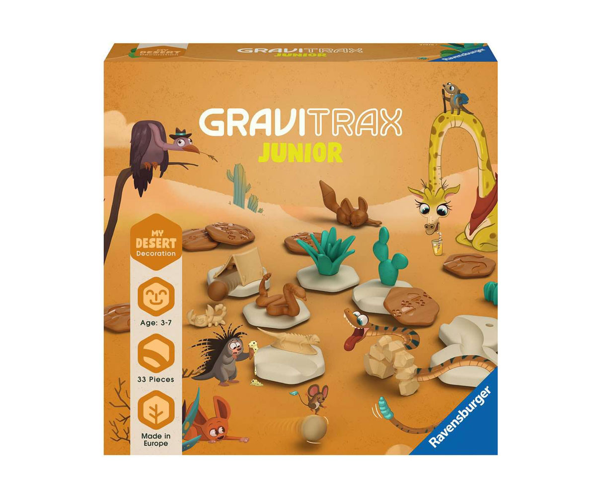 Ravensburger 27076 - Настолна игра GraviTrax Junior - Допълнение Пустиня