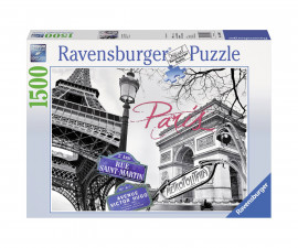 Ravensburger 16296 - Пъзел 1500 елемента - Париж