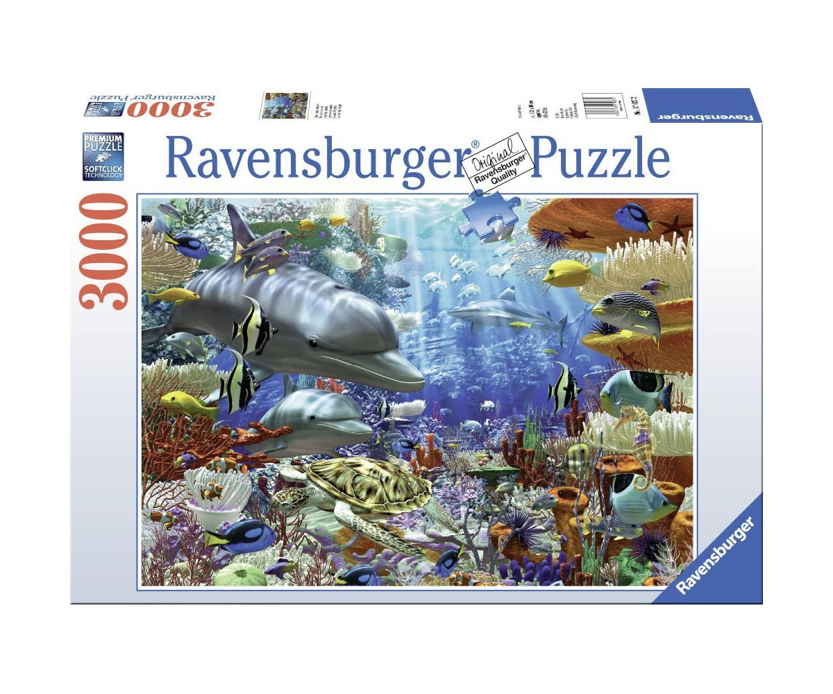 Ravensburger 17027 - Пъзел 3000 елемента - Чудесата на океана