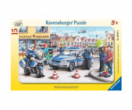 Ravensburger 06037 - Пъзел 15 парчета - Полицейска операция