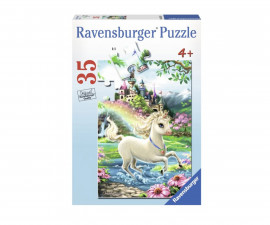 Ravensburger 8765 - Пъзел 35 елемента - Замък на еднорози