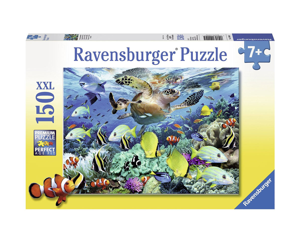 Ravensburger 10009 - Пъзел 150 XXL елемента - Рай под водата