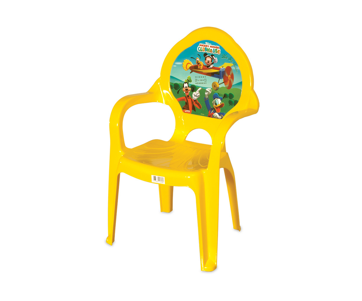Dede 01808 - Детско пластмасово столче, Мики Маус