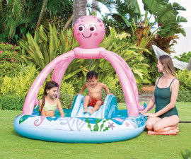 Центрове за игра Summer Collection INTEX 56138NP - Friendly Octopus Play Center