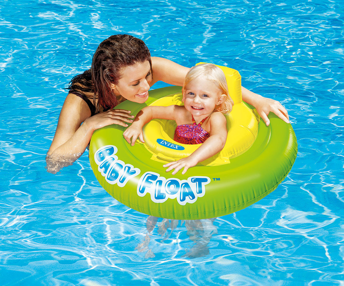 Бебешки надуваем пояс за плуване INTEX Baby Float КОМСЕД