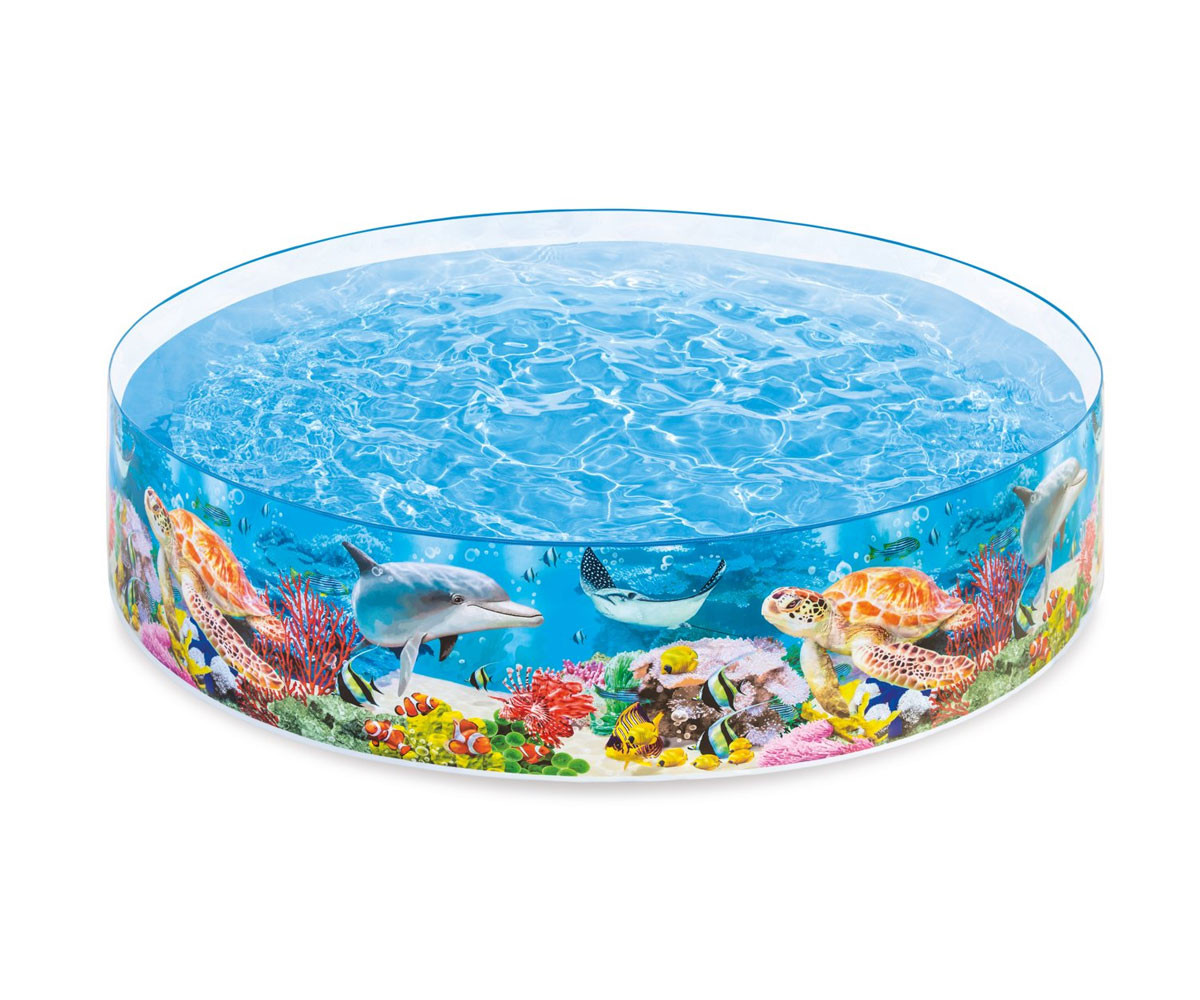 Детски басейни Summer Collection INTEX 58472NP - Deep Blue Sea Snapset Pool