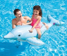 Надуваеми животни Summer Collection INTEX 58535NP - LIL' Dolphin Ride-on