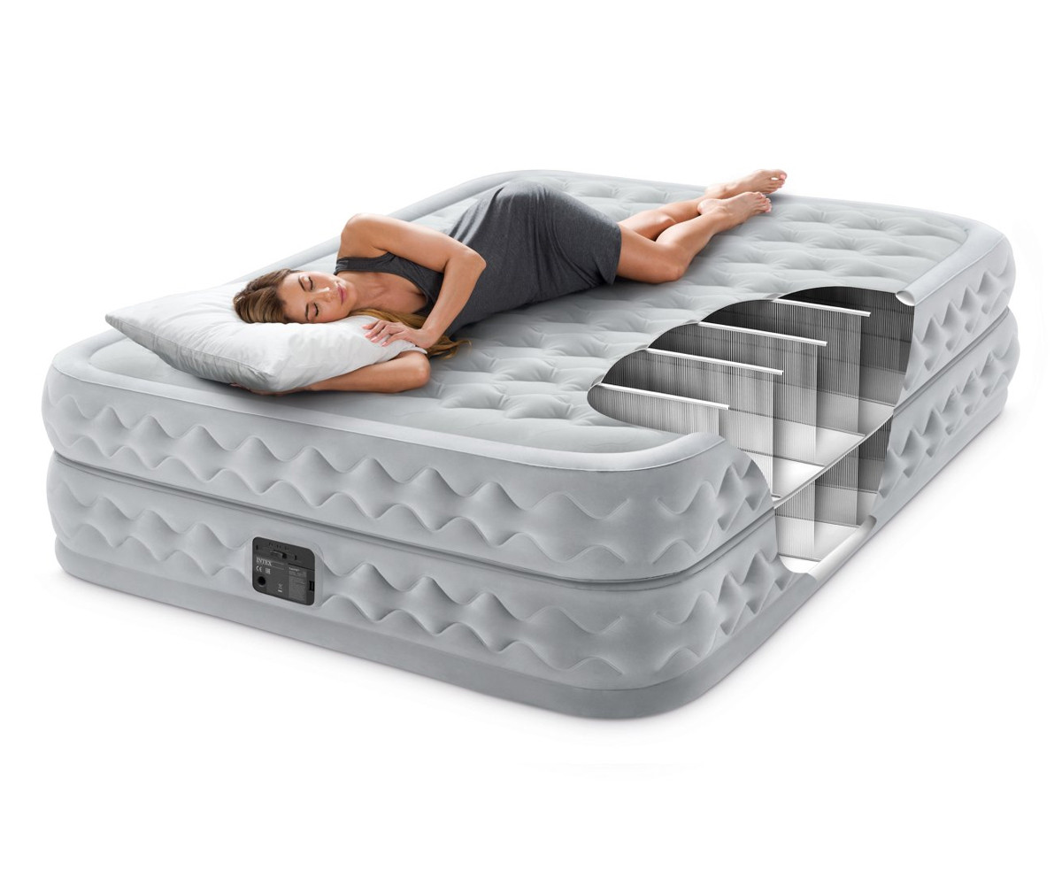 Надувная кровать intex supreme air flow