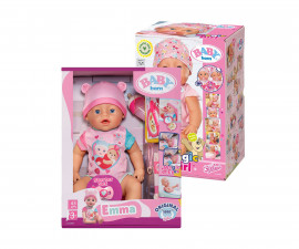 Zapf Creation 818695 - BABY Born® Interactive Doll, Girl 43cm