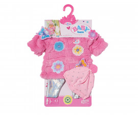 Zapf Creation 833834 - BABY Born® Pink Coat Set 43 cm