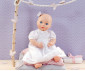 Zapf Creation 870341 - Dolly Moda for BABY Born/Baby Annabell Doll Christening Dress, White 43 cm thumb 4