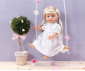 Zapf Creation 870341 - Dolly Moda for BABY Born/Baby Annabell Doll Christening Dress, White 43 cm thumb 5