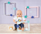 Zapf Creation 870983 - Dolly Moda for BABY Born/Baby Annabell Doll Jeans + Shirt, Stars 43 cm thumb 2