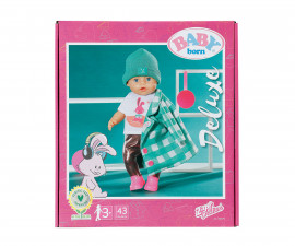 Аксесоари за кукла бейби Борн - Комплект Лукс със палто 830079