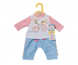 Zapf Creation 871430 - Dolly Moda Outfit with Bike 43