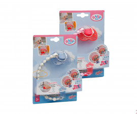 Zapf Creation 838679 - BABY Born® Dummy with Clip 2 assorted
