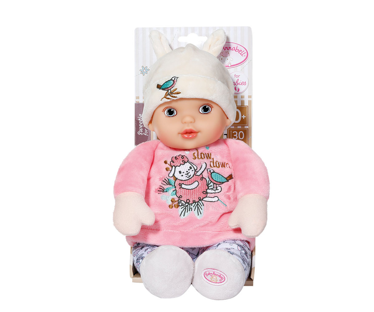 Кукла бейби Анабел - Мека кукла с дрънкалка 706428