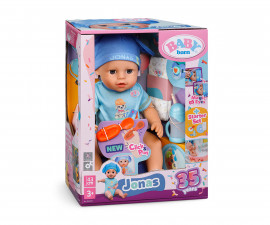 Zapf Creation 840078 - BABY Born® Jonas Click and Play 43 cm