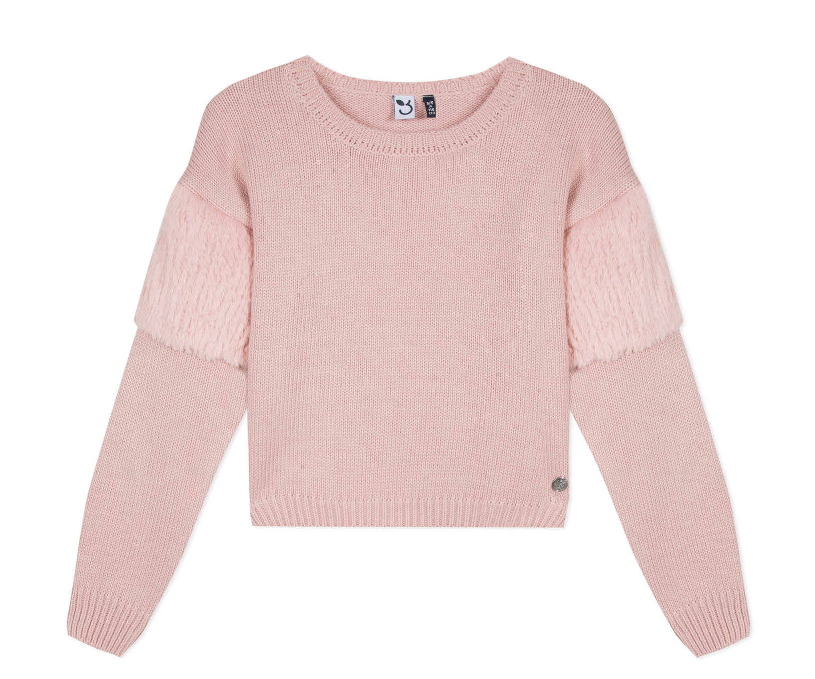 Детски пуловер 3Pommes 3P18064-325, за момиче на възраст 3-12 г.
