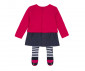 Детски комплект рокля и чорапогащник 3Pommes 3P36040-449, за момиче на възраст 1-9 м. thumb 3