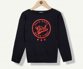 памучен пуловер марка Z с фабричен № 1N18011-04, за момиче за възраст 2-14 г.