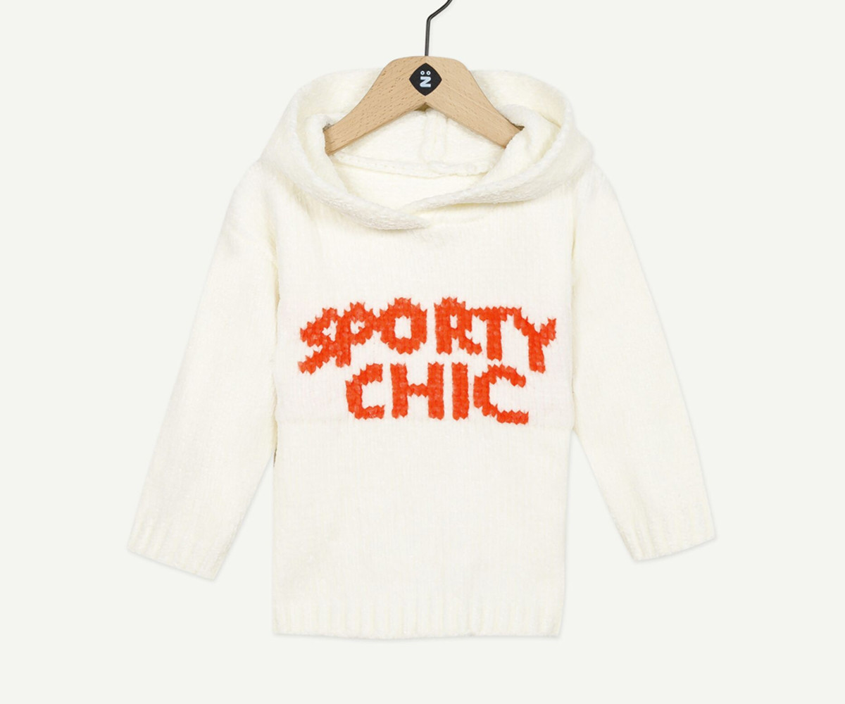 Детски пуловер с качулка Z 1P18150-11, момиче, 12-36 м.