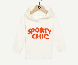 Детски пуловер с качулка Z 1P18150-11, момиче, 24 м.