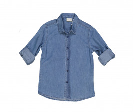 Trybeyond Blue Laundry 80999-60A - Дънкова риза с дълъг ръкав, момче, 6-12 г.
