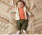 Bebetto Airlplane Cotton Baby 3 Pcs Set (Cardigan+Sweatshirt+Pants) - K3164 thumb 3