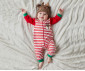 Bebetto Christmas Party Cotton Baby Romper - K3254 thumb 2