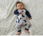 Bebetto Confused Panda Cotton Baby Romper W/O Feet - T2501-24/36M thumb 2
