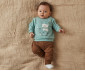 Bebetto Cool Friends Cotton Baby 2 Pcs Set (Sweatshirt+Pants) - K2800 thumb 2