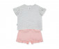 Детски дрешки марка Bebetto - Комплект тениска с къс ръкав и шотри Comfort Day K4320, момиче, 24-36 м. thumb 2