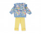 Детски дрешки марка Bebetto - Комплект суитшърт с качулка, тениска и панталон Aloha/24 K4339, момиче, 6-9 м. thumb 2