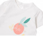Детски дрешки марка Bebetto - Комплект суитшърт с качулка, тениска и панталон Aloha/24 K4339, момиче, 6-36 м. thumb 5