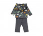 Детски дрешки марка Bebetto - Комплект суитшърт с качулка, тениска и панталон Summer Cool K4297, момче, 18-24 м. thumb 2
