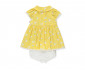 Детски дрешки марка Bebetto - Комплект рокля с къс ръкав и гащички Kind Duck K4308, момиче, 6-36 м. thumb 2