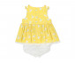 Детски дрешки марка Bebetto - Комплект рокля без ръкав и гащички Kind Duck K4309, момиче, 6-9 м. thumb 2