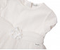 Детски дрешки марка Bebetto - Комплект рокля с къс ръкав и гащички Pearl K4393E, момиче, екрю, 6-36 м. thumb 3