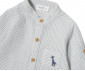 Детски дрешки марка Bebetto - Комплект риза с дълъг ръкав и дънки Free Giraffe K4335B, момче, син, 6-36 м. thumb 3
