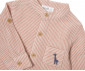 Детски дрешки марка Bebetto - Комплект риза с дълъг ръкав и дънки Free Giraffe K4335R, момче, брик, 6-36 м. thumb 5