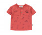 Детски дрешки марка Bebetto - Комплект тениска с къс ръкав и дънки Let's be Friend K4290R, момче, червен, 24-36 м. thumb 3