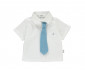 Детски дрешки марка Bebetto - Комплект риза къс ръкав, вратовръзка и к. панталони Sailboats K4397, момче, 18-24 м. thumb 3