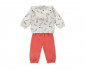 Детски дрешки марка Bebetto - Комплект суитшърт с качулка, тениска и панталон Little Writer K4223, момче, 6-9 м. thumb 2