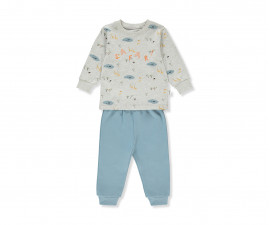 Детски дрешки марка Bebetto - Пижама от 2 части Sweet Pyjamas F1322B, момче, синя, 1-5 г.