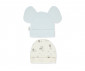 Детски дрешки марка Bebetto - Бебешка памучна шапка 2 бр. Sleepy Cute C1037B, момче, синя, 0-6 м., 43 см. thumb 2