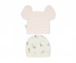 Детски дрешки марка Bebetto - Бебешка памучна шапка 2 бр. Sleepy Cute C1037P, момиче, розова, 0-6 м., 43 см. thumb 2